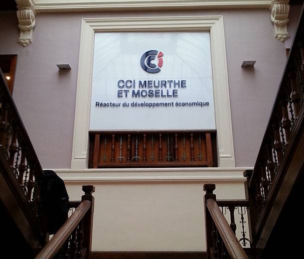CCI Meurthe-et-Moselle lettres enseigne